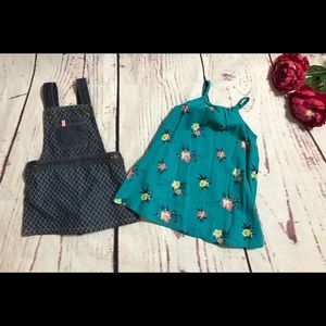 Toddler girls LOT bundle dress & romper